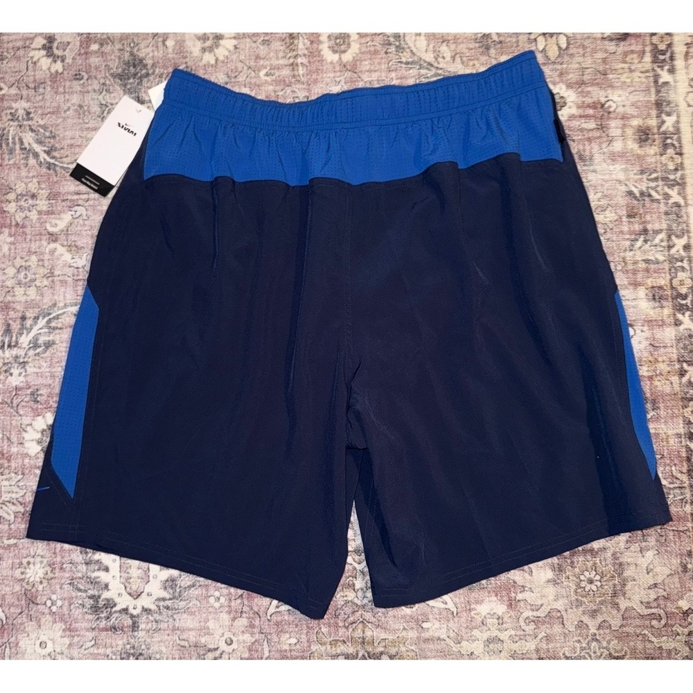 Nike Swim Mens Contend Water-Repellent Swim Trunks Midnight Blue XXL NWT - Picture 5 of 5